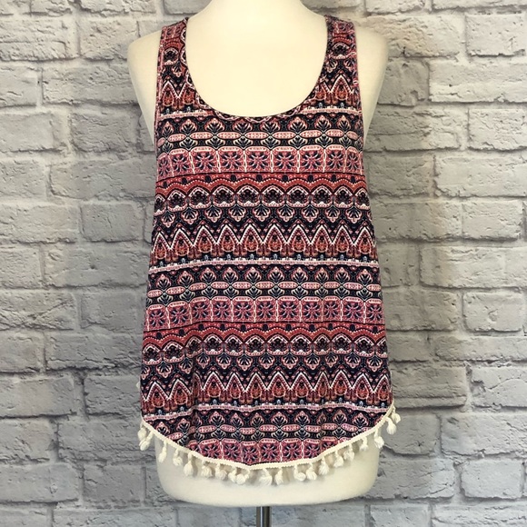Eyeshadow | Boho Festival Style Tassel Tank - Picture 2 of 6